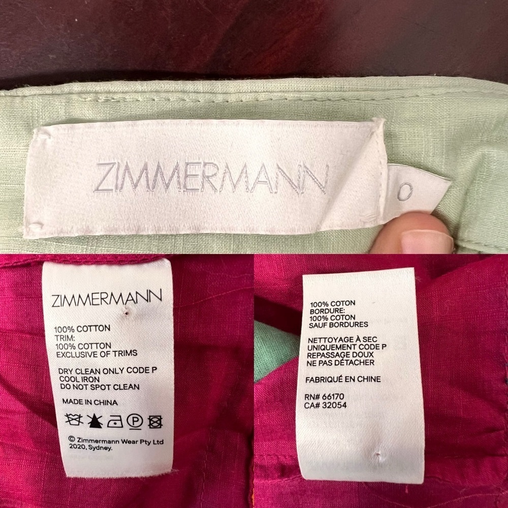 NWOT Zimmermann Riders Multi Tiered Midi Skirt Flare Size 0/XS - Picture 8 of 9